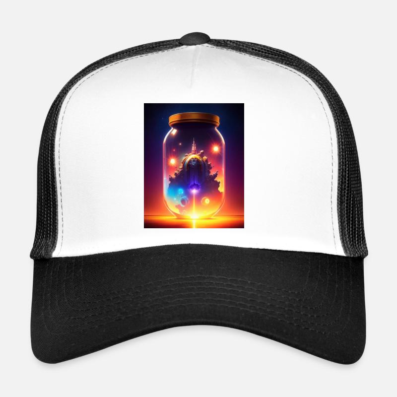 A world in a bottle Trucker Cap