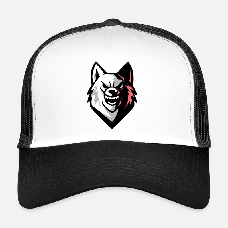 Lobod - Casquette trucker  - blanc/noir