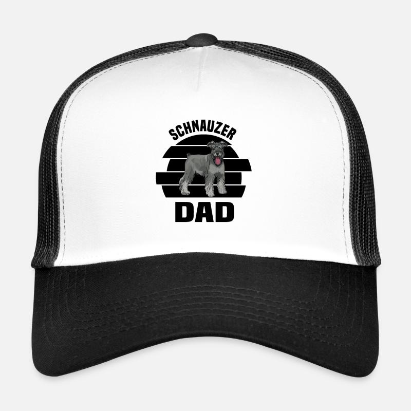 Race de chien Schnauzer Casquette trucker 