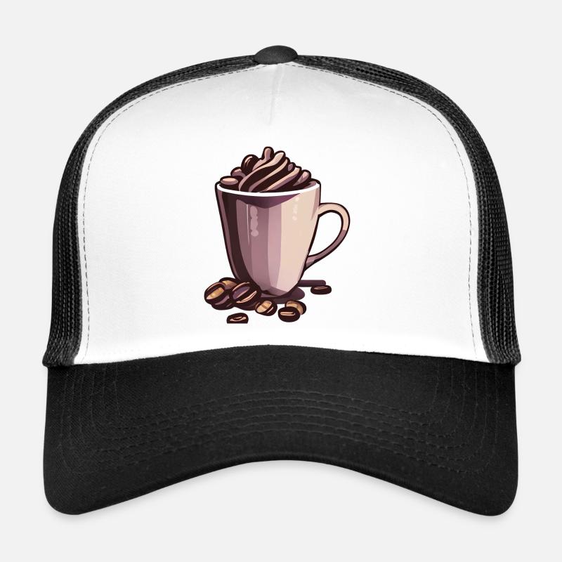 Coffee Gift Caffeine Coffee Bean Coffee Mug Trucker Cap