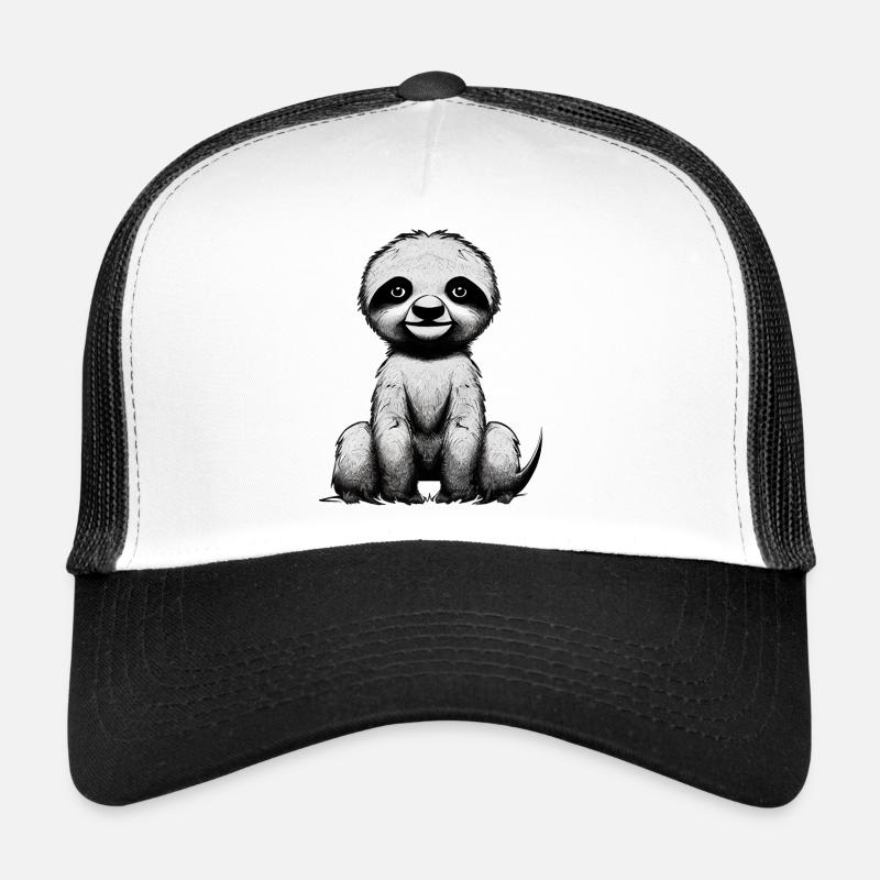 Sloth Fatigue Sloths Sloth Drawing Trucker Cap
