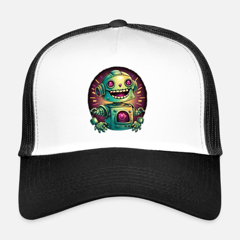 Néon Robot Radiance Casquette trucker 