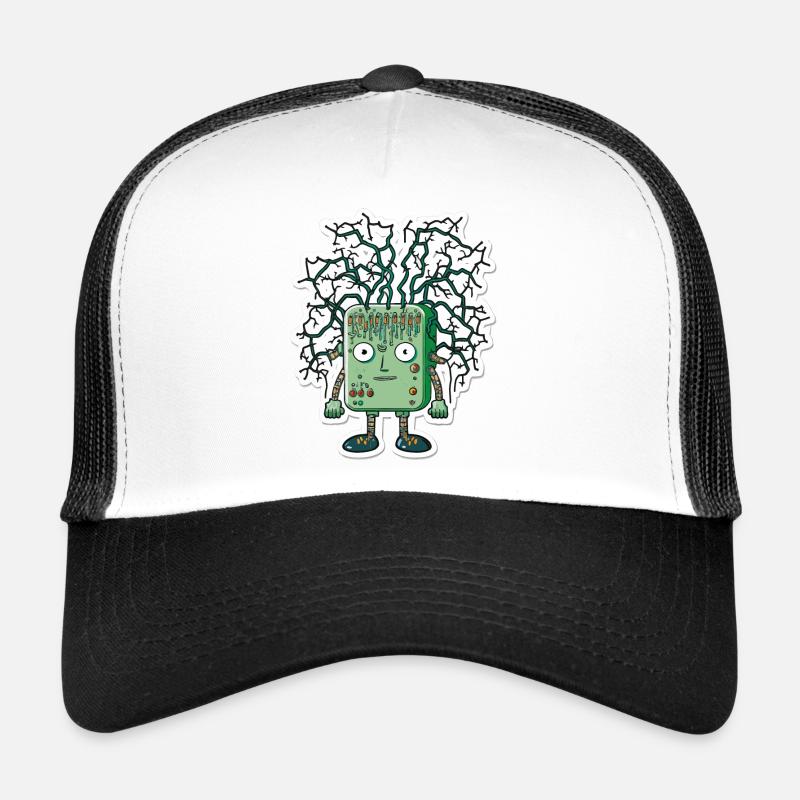 Neural Implant Technology Trucker Cap