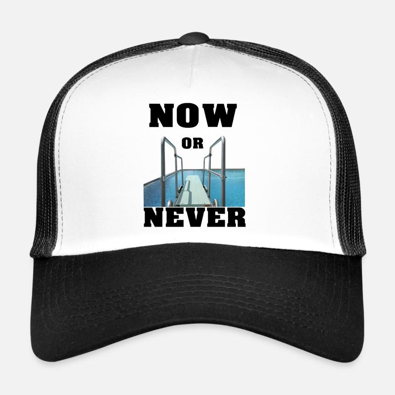 NOW OR NEVER by 2FettDesign Trucker Cap