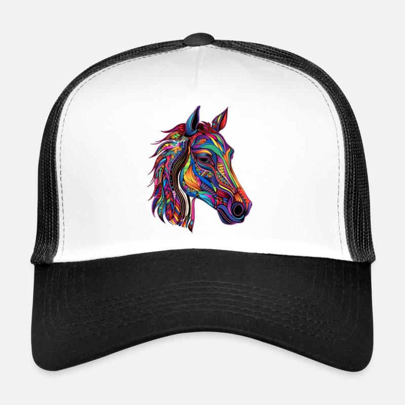 Déclaration d’équitation du pur-sang de Falkenstein Casquette trucker 