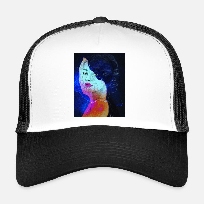 zwei Seiten Trucker Cap