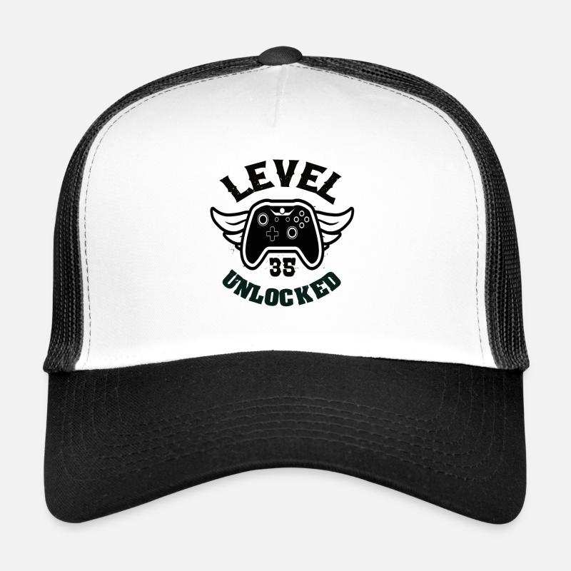 Niveau 35 Débloqué 35 Anniversaire Casquette trucker 