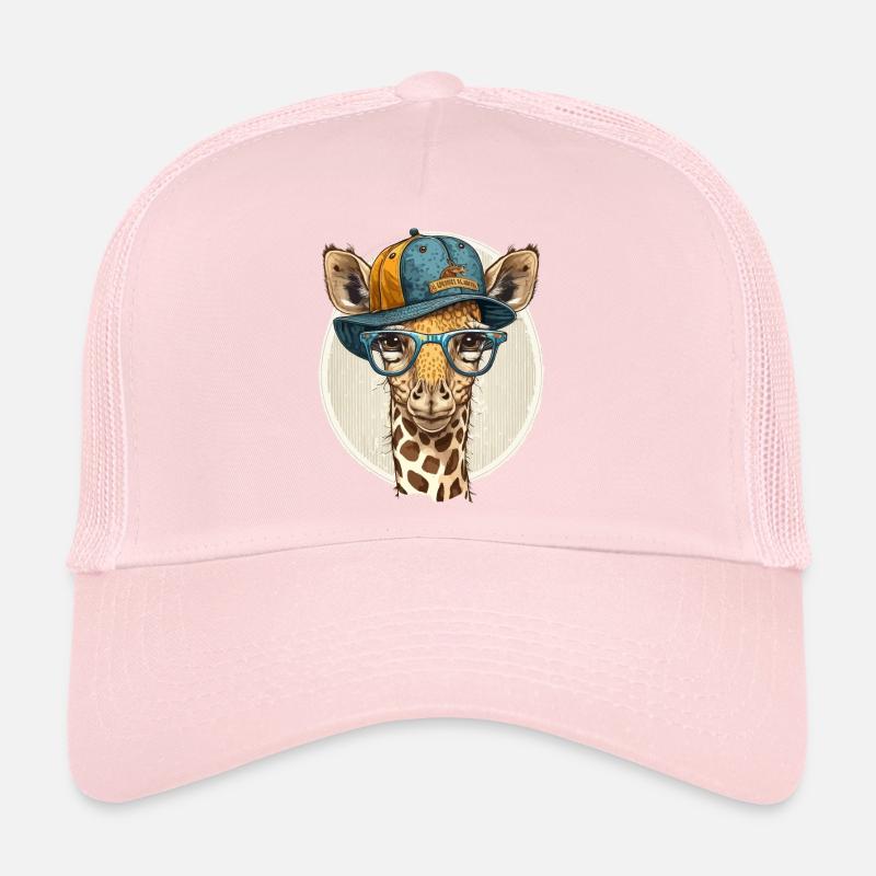 Modische Giraffe Trucker Cap