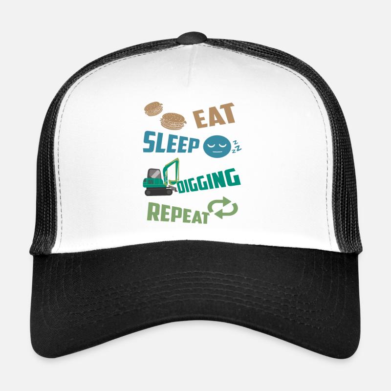 Pilote de pelle Casquette trucker 