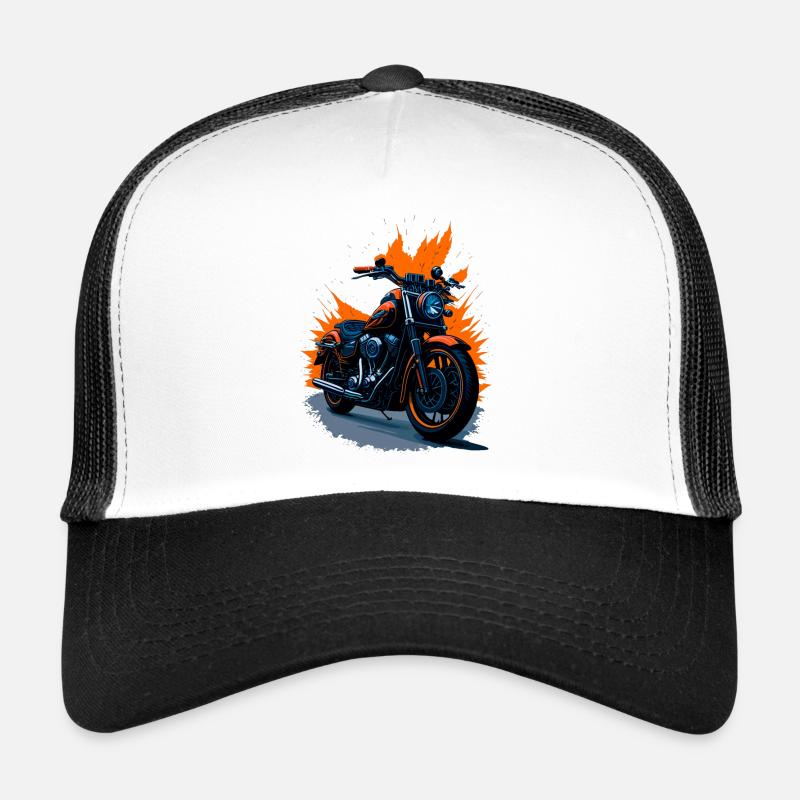 Moto classique Casquette trucker 