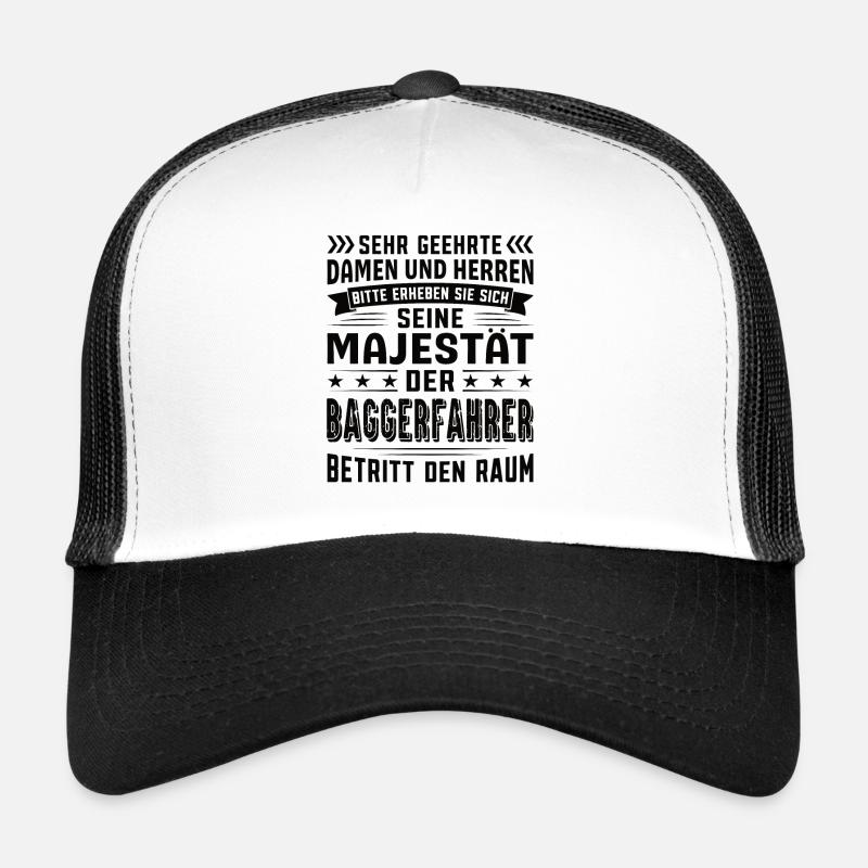 Baggerfahrer Geburtstag Baggerfahrer Sprüche Trucker Cap