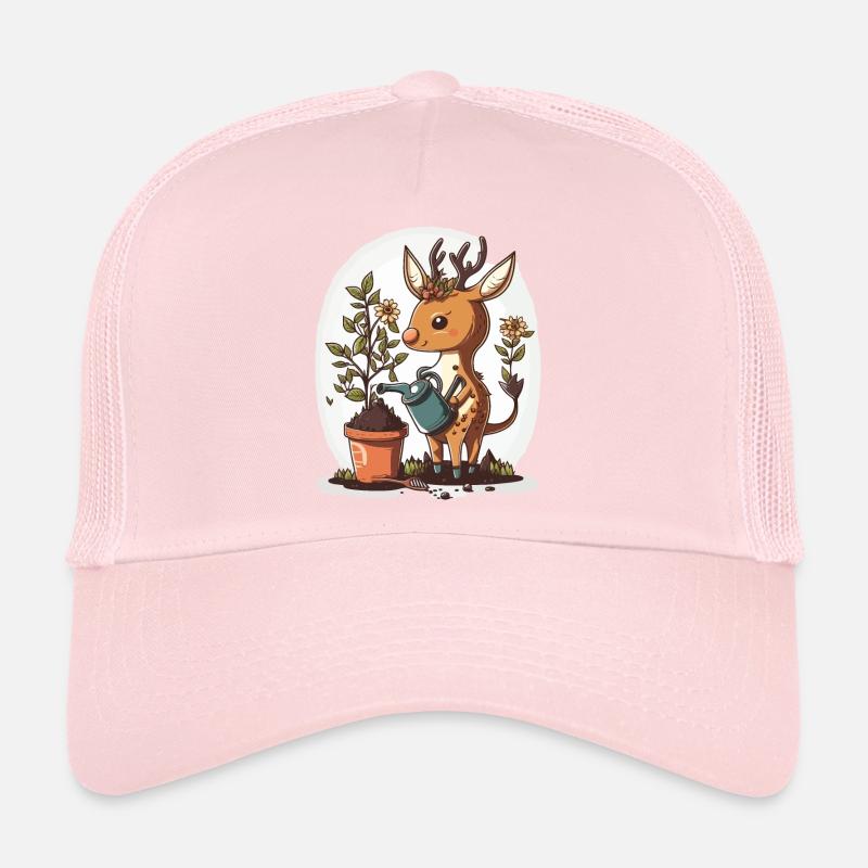 Cerf à pouce vert Casquette trucker 