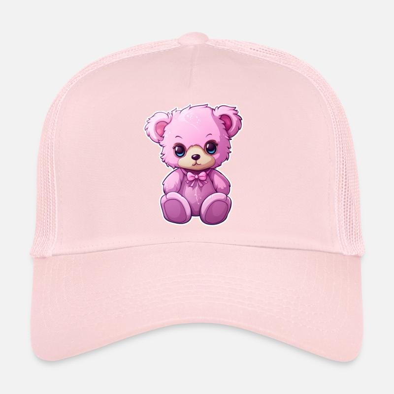 Bébé ours en peluche Casquette trucker 