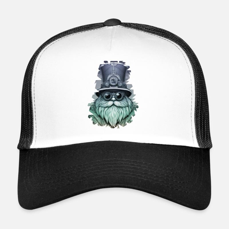 Rackstone Steelbeard // Steampunk Trucker Cap