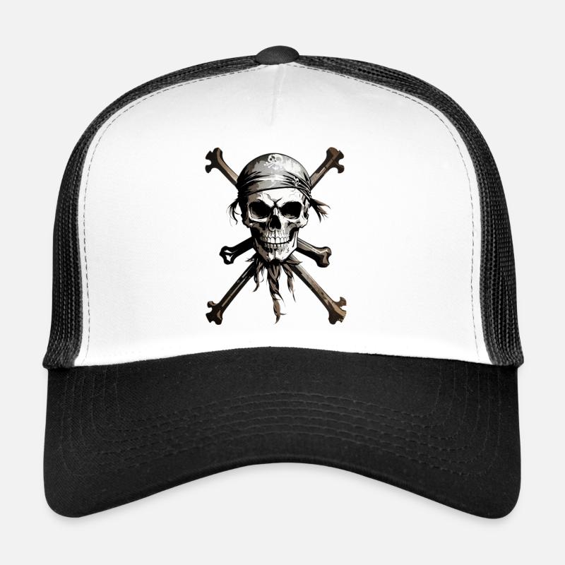 Pirat, Seeräuber Trucker Cap