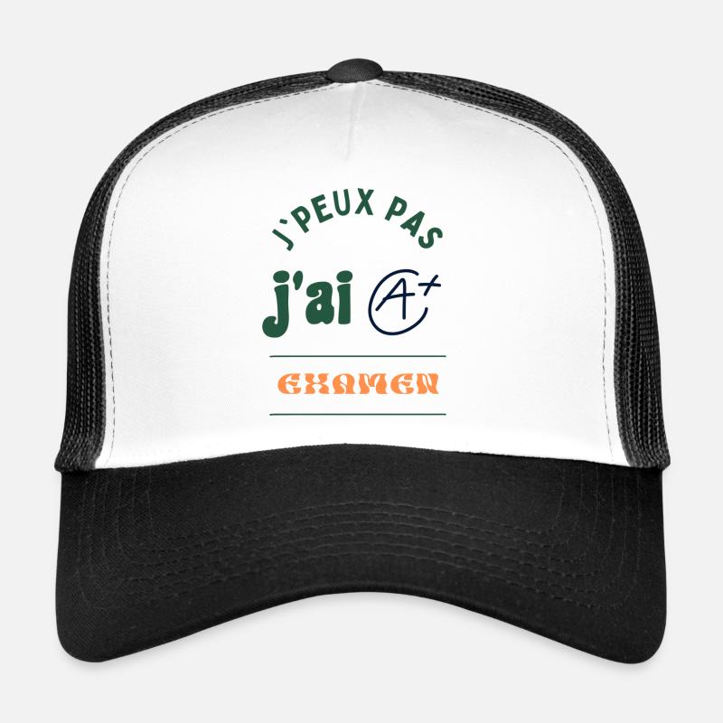 J'peux pas, j'ai examen Casquette trucker 