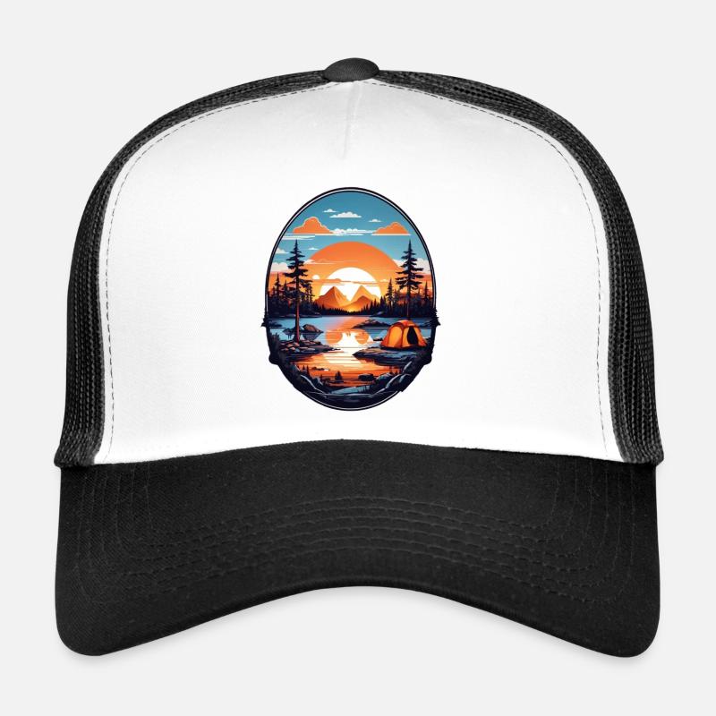 Temps de camping Casquette trucker 