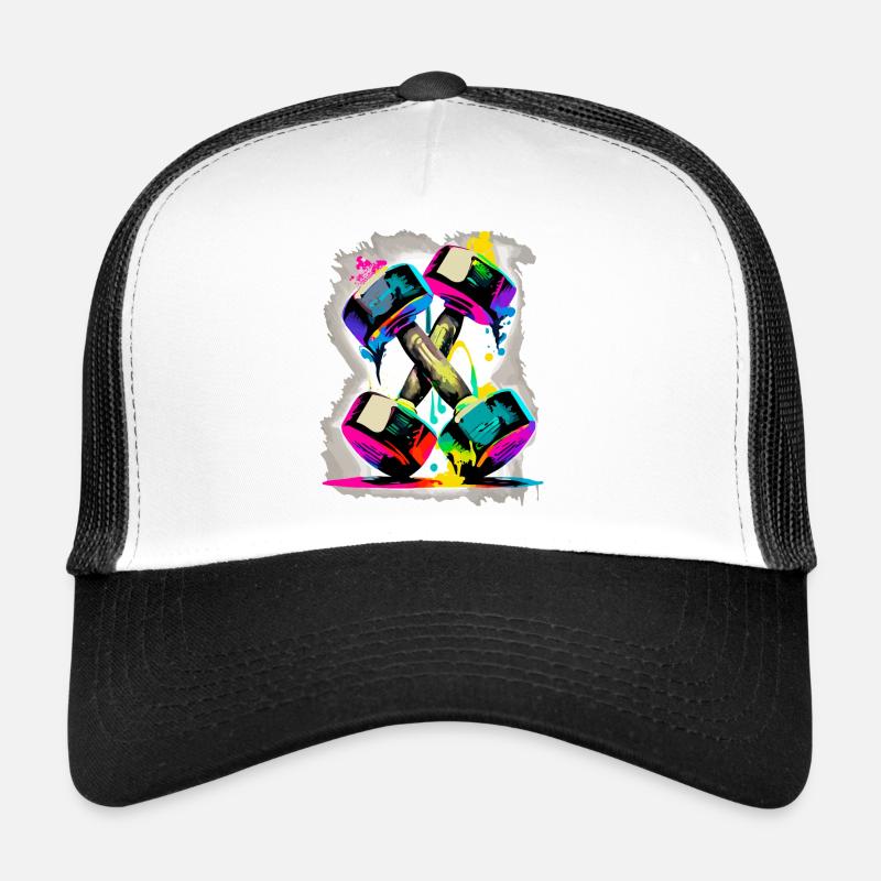 Haltères musculation Casquette trucker 