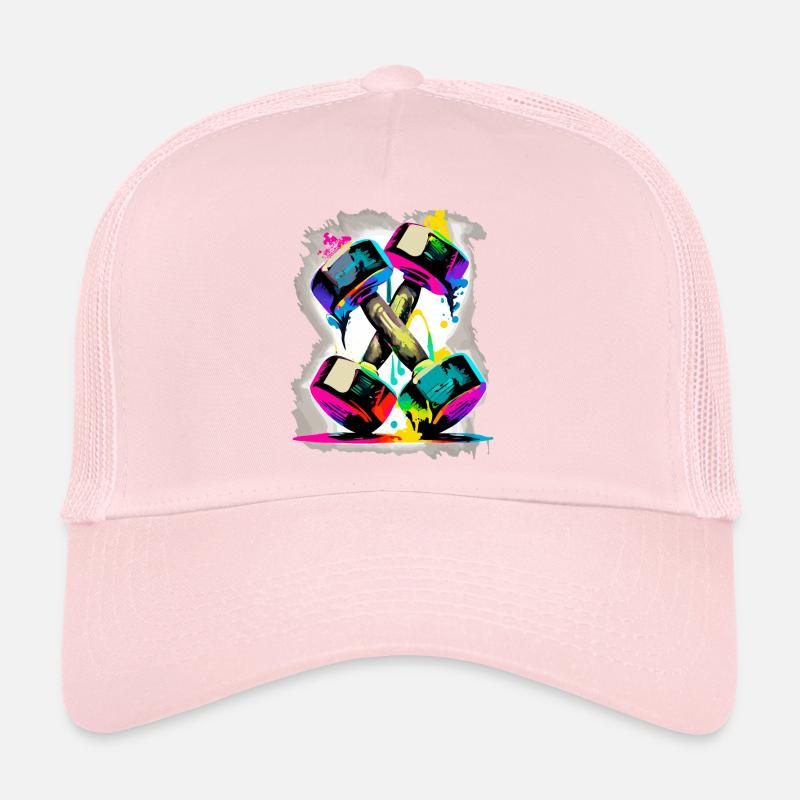 Haltères musculation Casquette trucker 