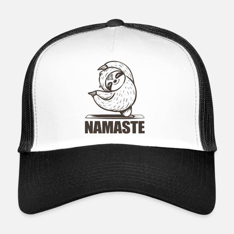 Sloth Namaste Trucker Cap