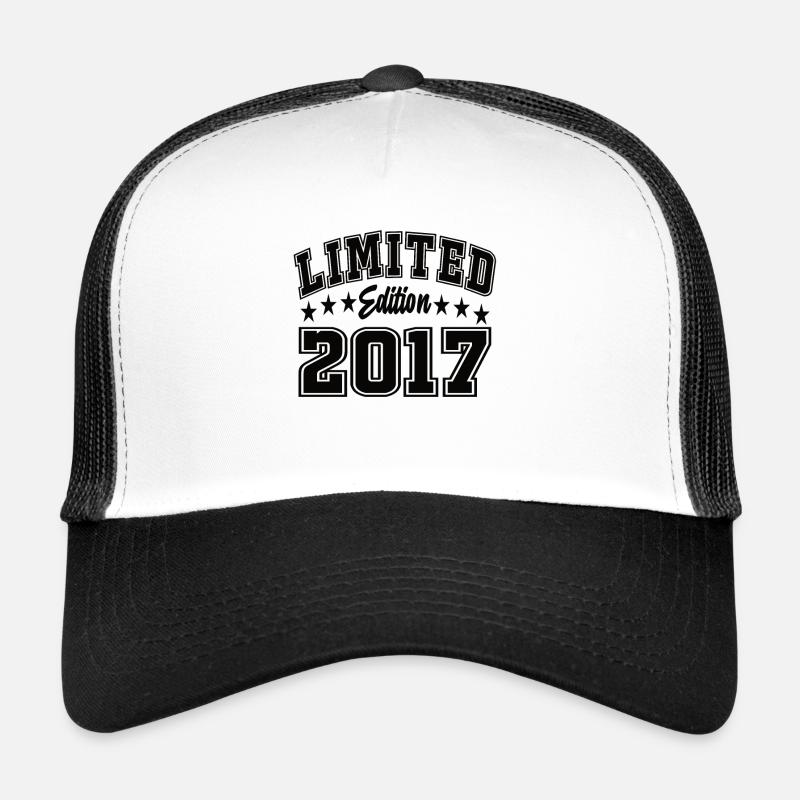 Limited Edition 2017 - Trucker Cap - Weiß/Schwarz