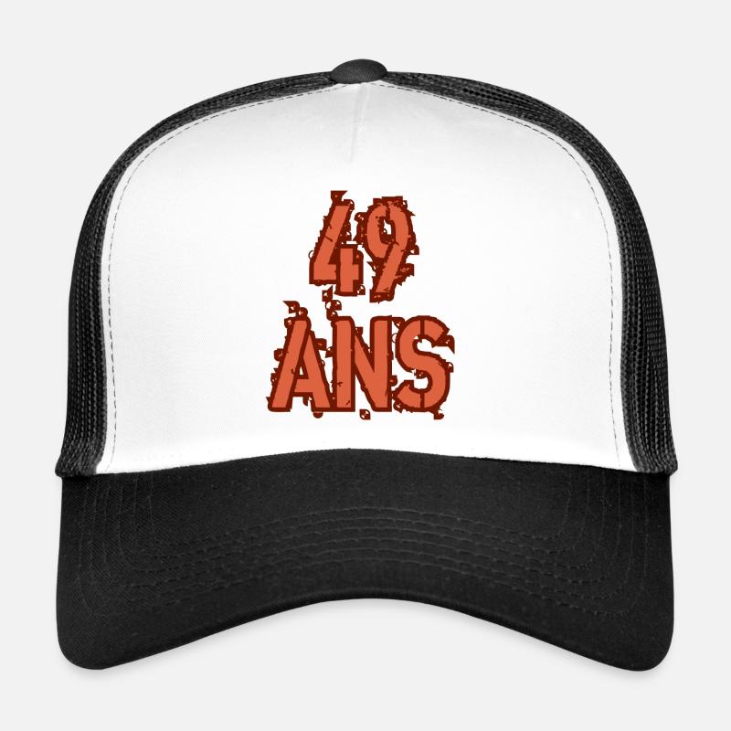 49 ANS Casquette trucker 