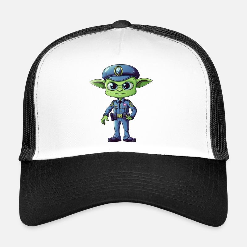 Extraterrestre de la police Casquette trucker 