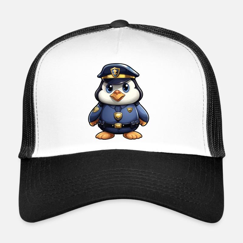 Polizei Pinguin Trucker Cap