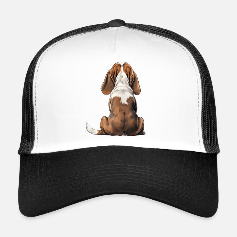 Basset Hound Casquette trucker 