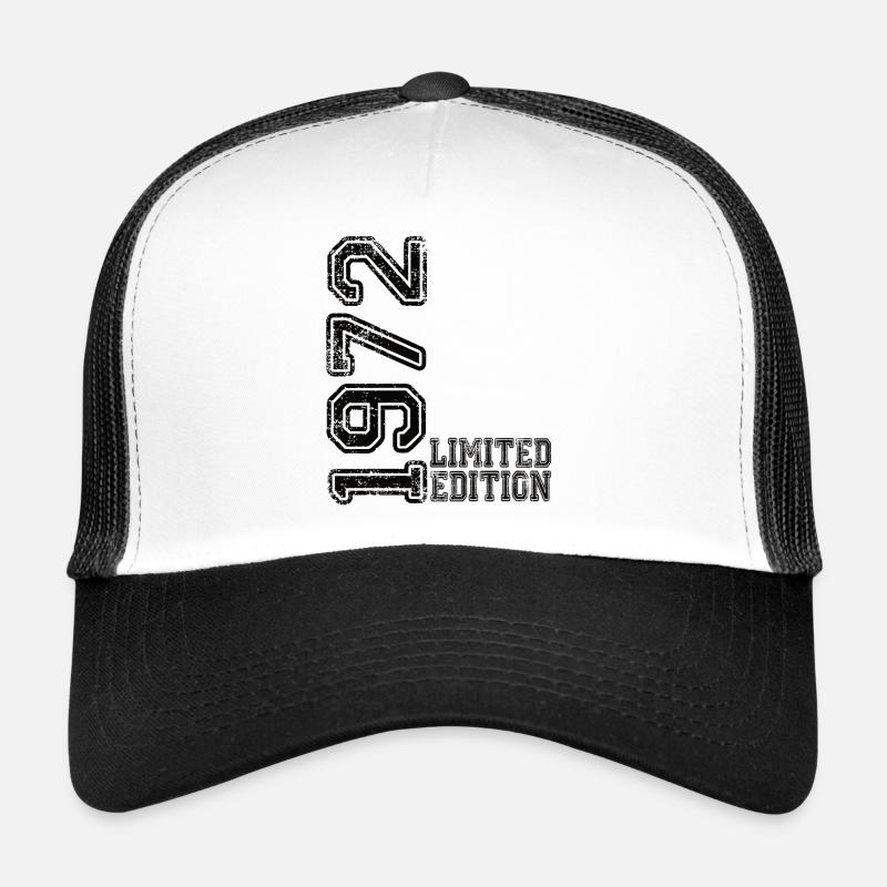 Limited Edition 1972 - Trucker Cap - Weiß/Schwarz