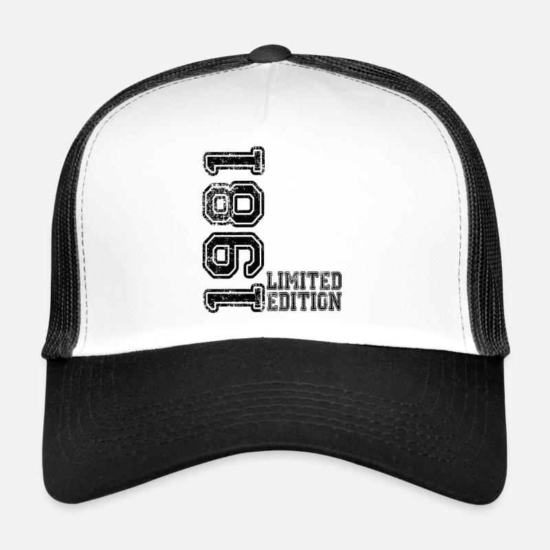 Limited Edition 1981 - Trucker Cap - Weiß/Schwarz