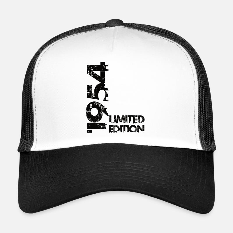 Limited Edition 1954 - Trucker Cap - Weiß/Schwarz