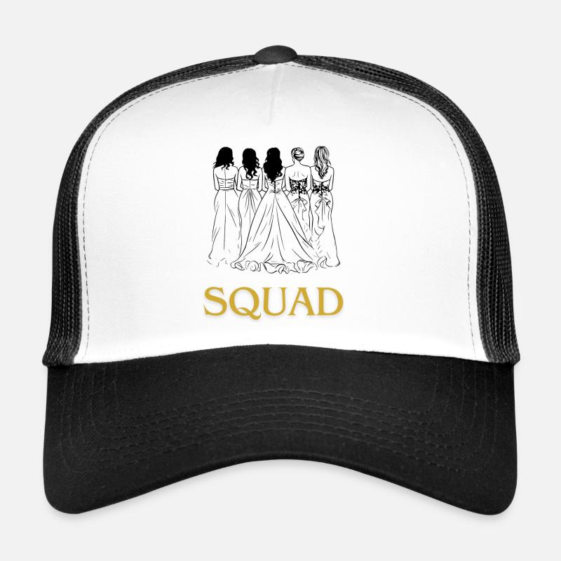 Hen Party Squad - Trucker Cap - white/black