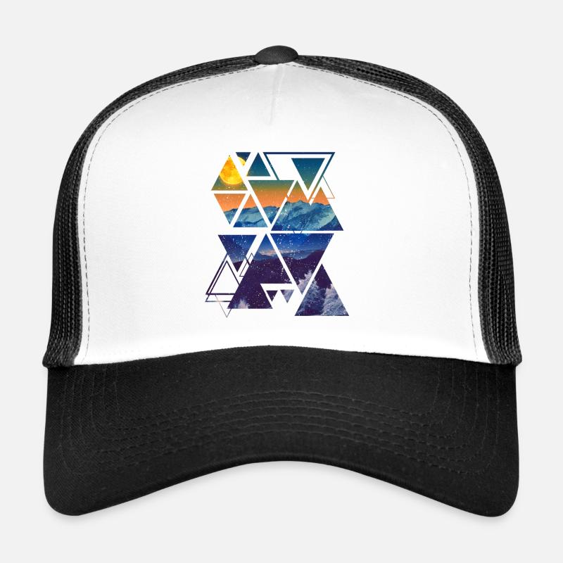 Natur - Trucker Cap - Weiß/Schwarz