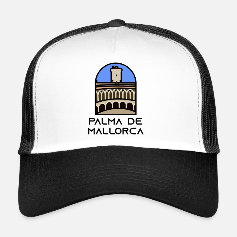 Palma de Majorque - Château de Bellver Casquette trucker 