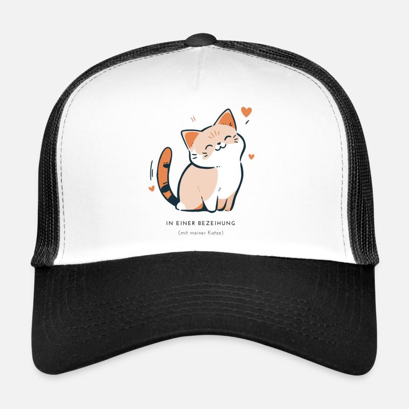 In a relationship with my cat Trucker Cap
