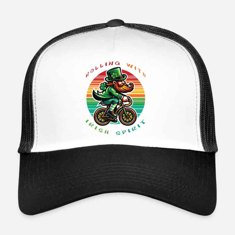 Leprechaun Cycling Saint-Patrick Casquette trucker 