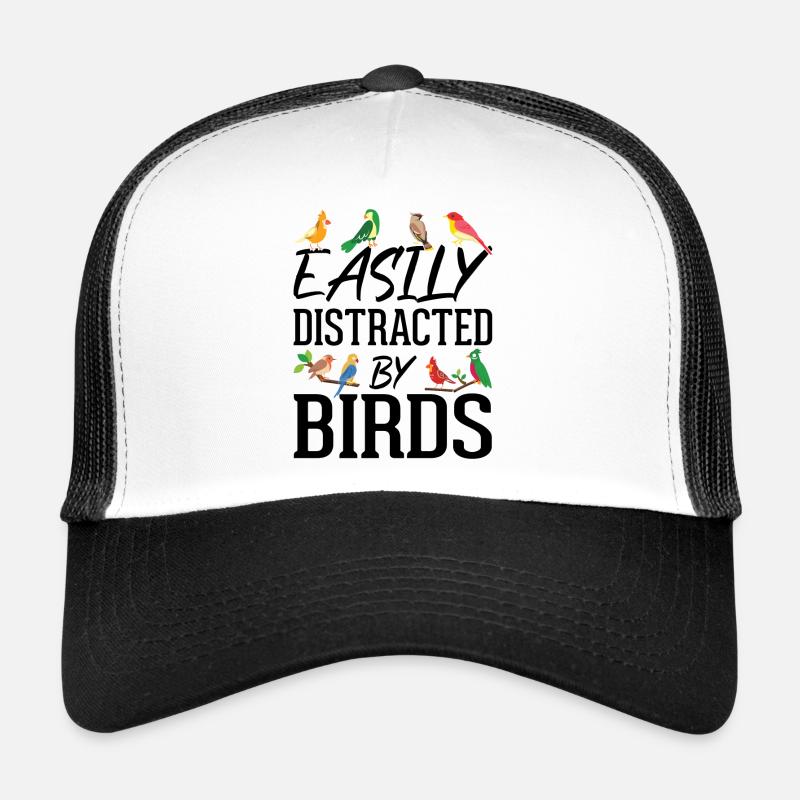Facilement distrait par les oiseaux Casquette trucker 