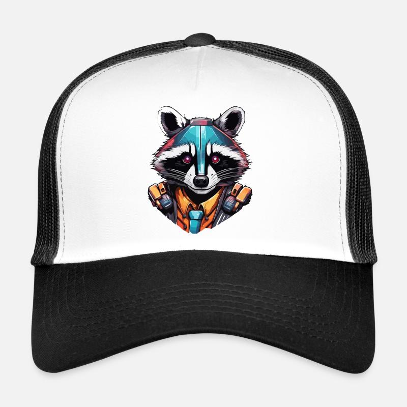 Robot Animal / AI / Mechanized Animals / Comic Trucker Cap