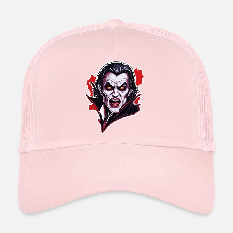 Vampire / Dracula / Suceur de sang / Halloween / Mythe Casquette trucker 