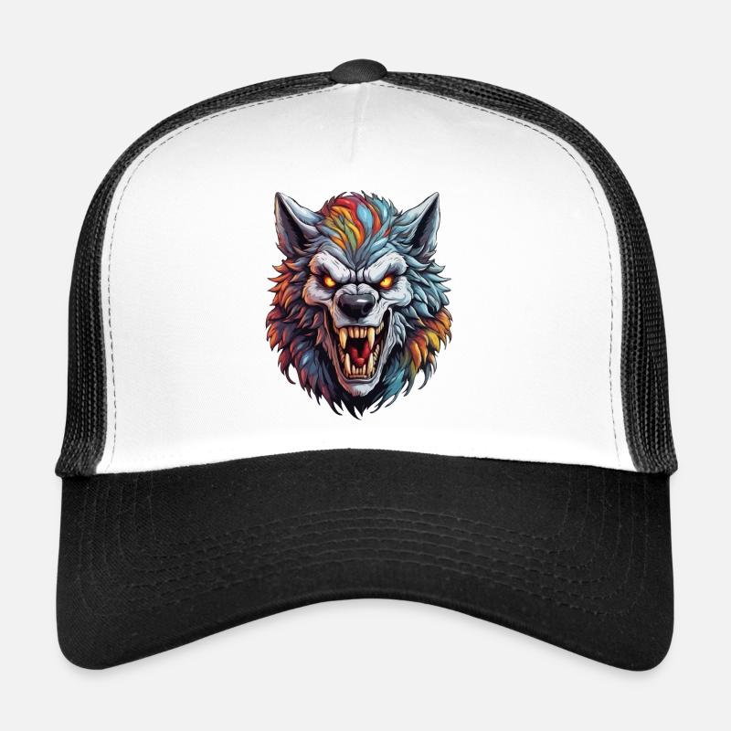 Werwolf / Vollmond / Wesen / Verwandlung / Fluch Trucker Cap