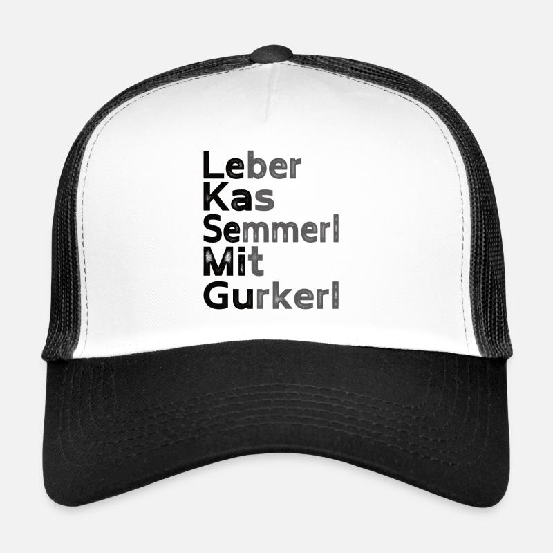 Austrian / Bavarian Liver Casserole Gherkins Trucker Cap