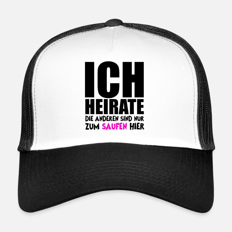 Bachelor Party / Bachelor Party / Weddings / Drinking Trucker Cap