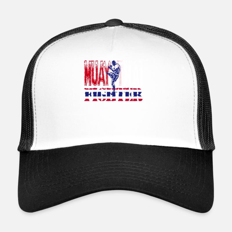 Muay Thai Fighter Design-Cooles Thaiboxer Geschenk Trucker Cap