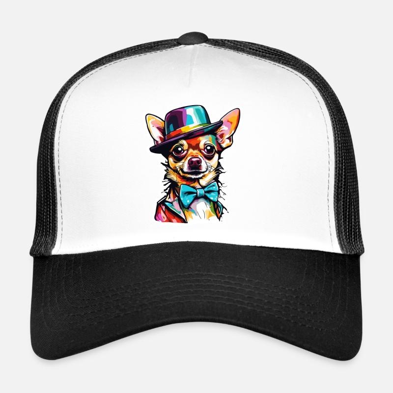 Chihuahua / small dog / animal / tiny / breed Trucker Cap