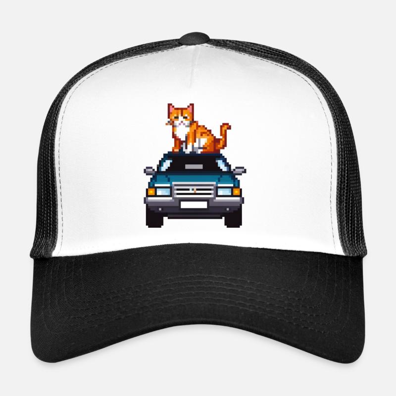 Cat Commander Roadtrip Trucker Cap