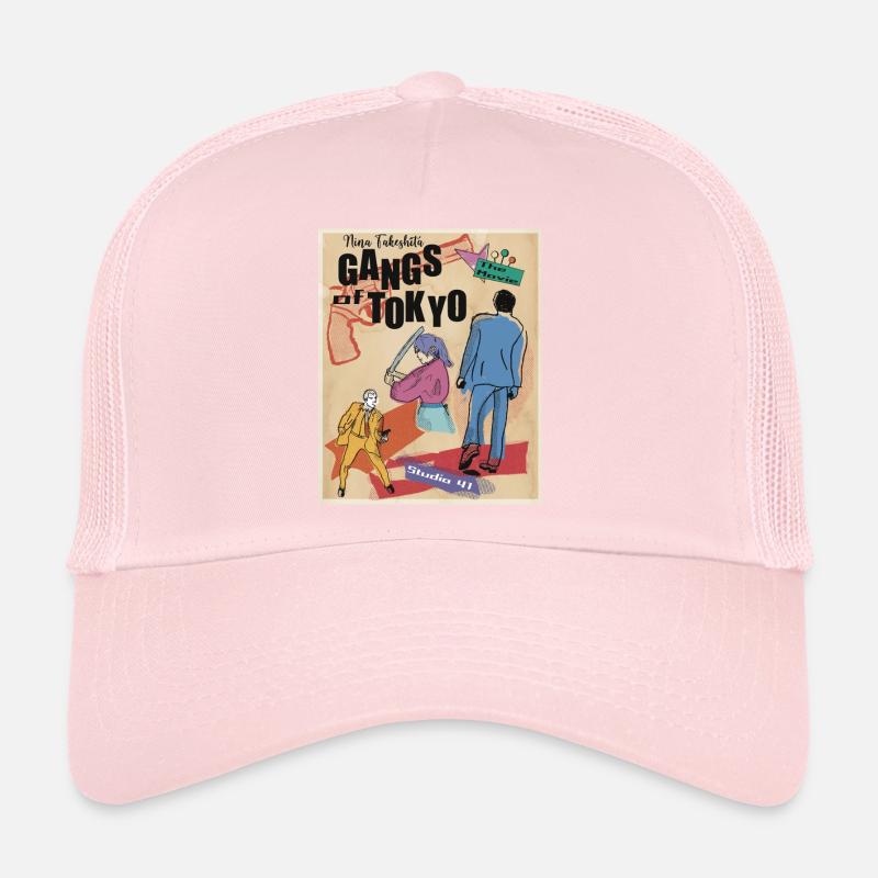 Tokyo Gangs Poster Trucker Cap