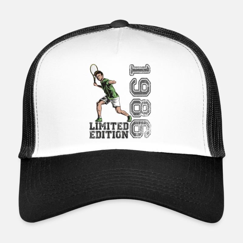 Édition limitée 1986 Édition limitée Tennis Casquette trucker 