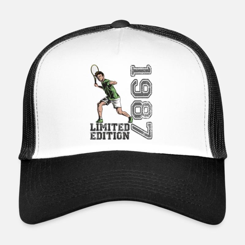 Édition limitée 1987 Édition limitée Tennis Casquette trucker 