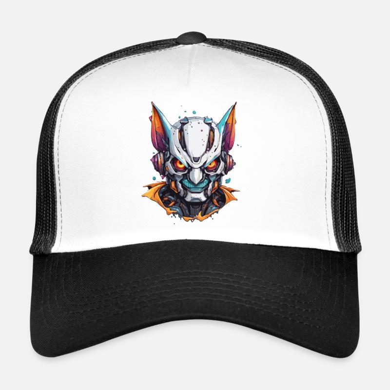 Robot Animal / AI / Mechanized Animals / Comic Trucker Cap